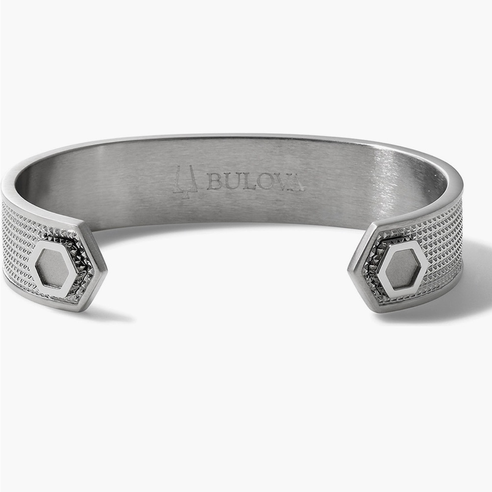 Bulova Stainless Steel Cuff